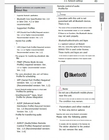 toyota camry 2019 2020 & 2021 navigation manual